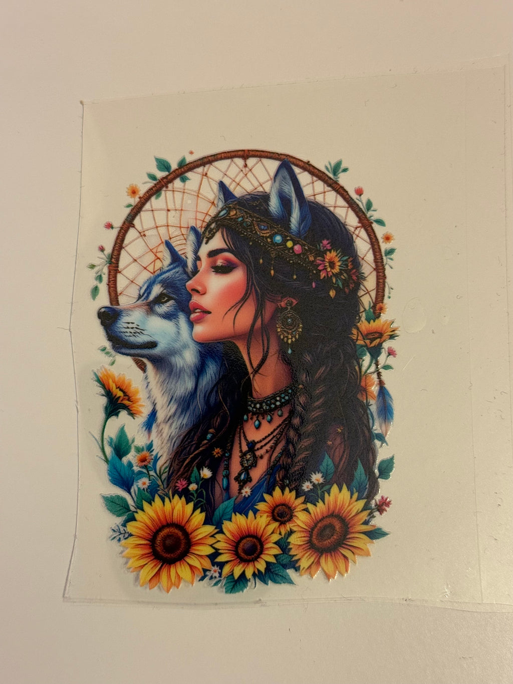 Wolf Girl Decal