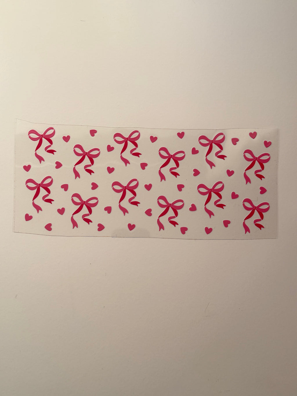 Pink Bows Decal