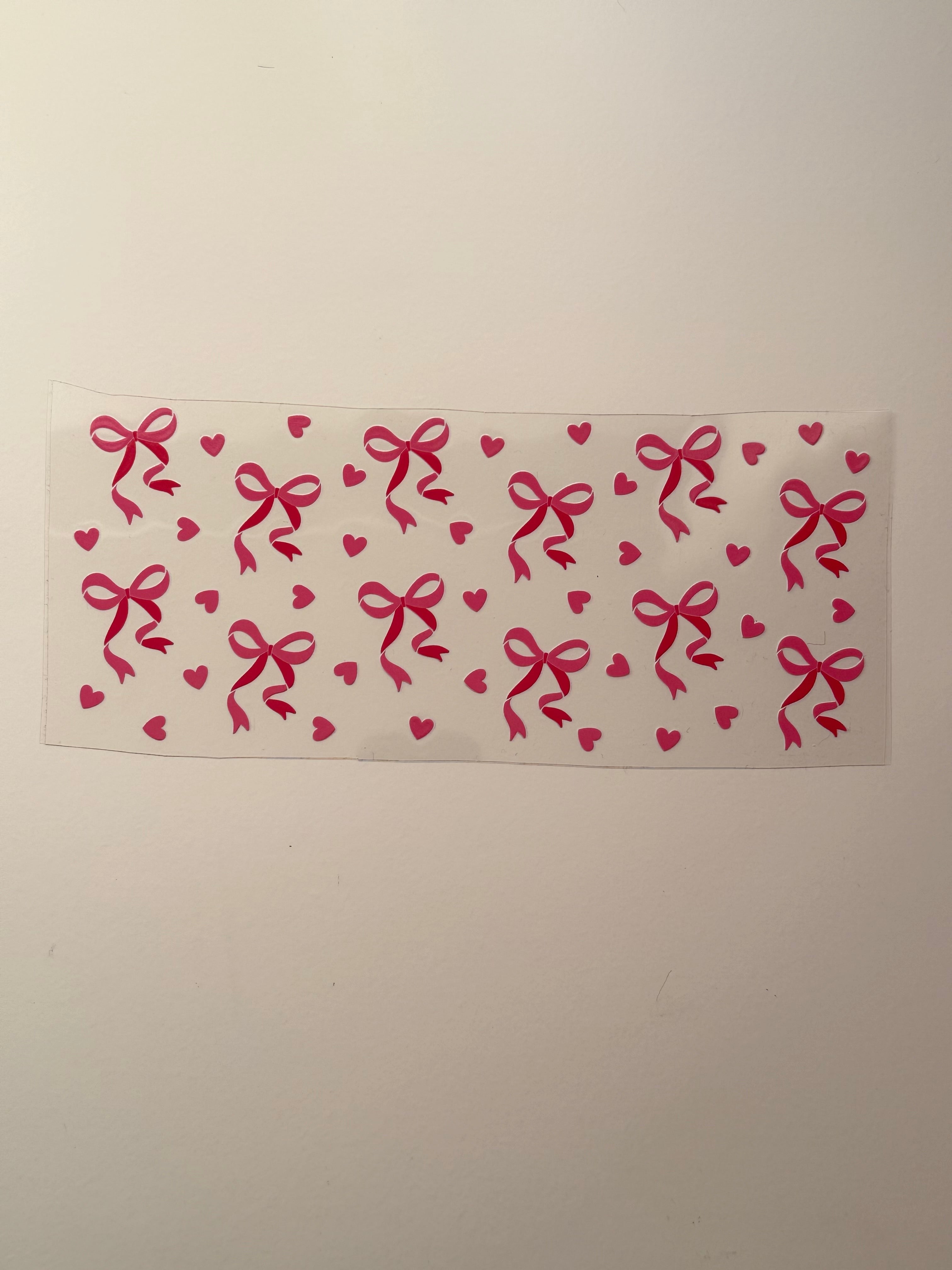 Pink Bows Decal