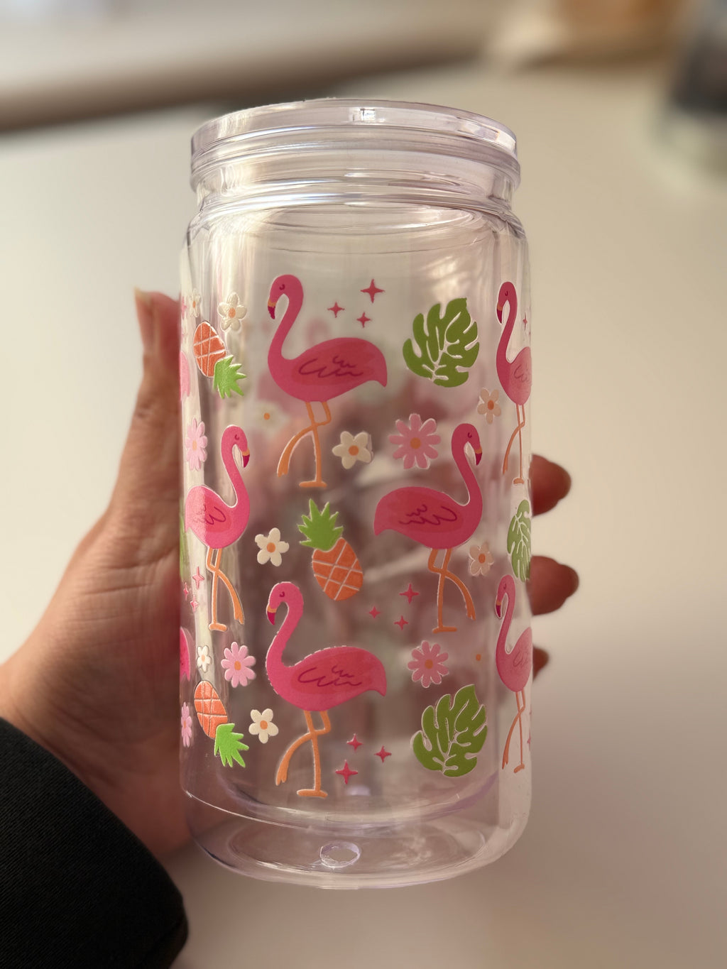 Flamingos Decal
