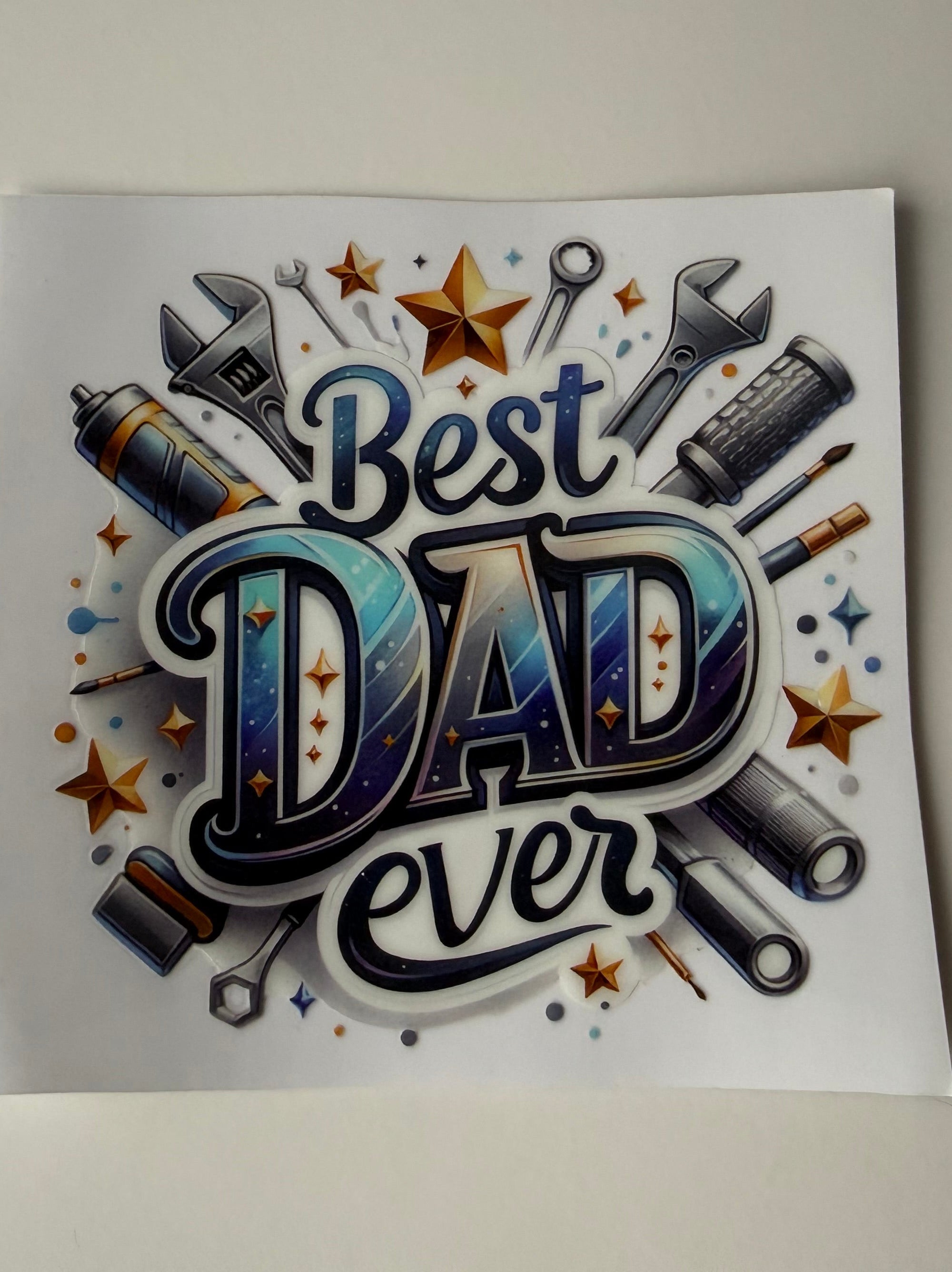 Best Dad Tools Decal