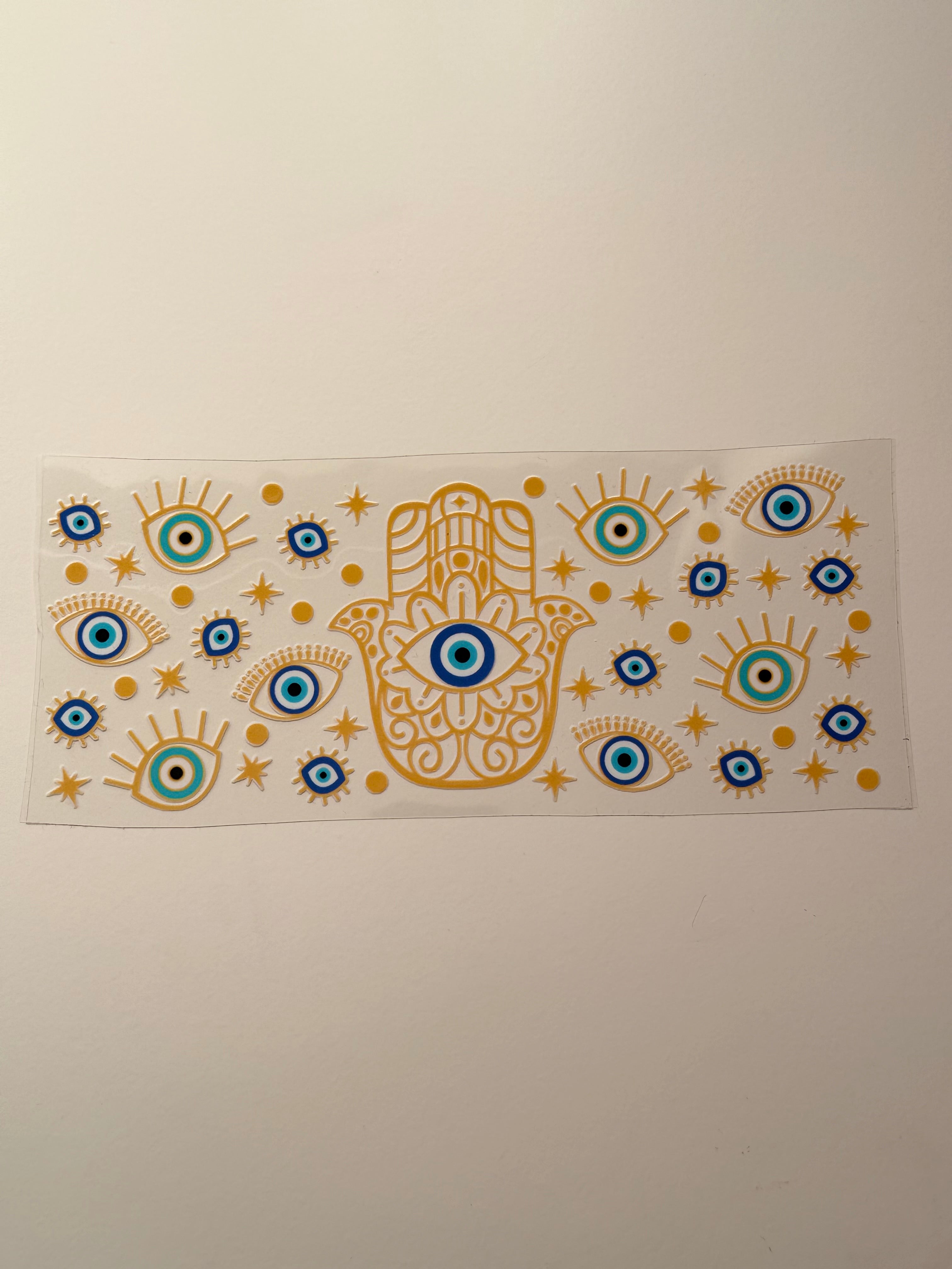 Hand Of Hamza Evil Eye Decal