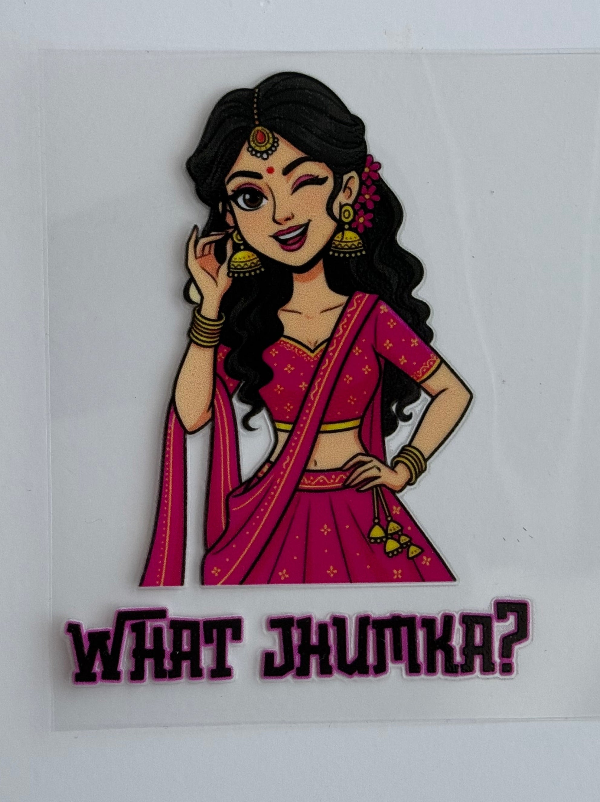What Jhumka Decal