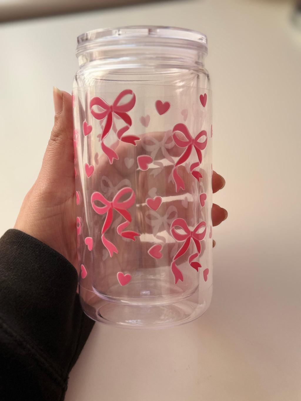 Pink Bows Decal