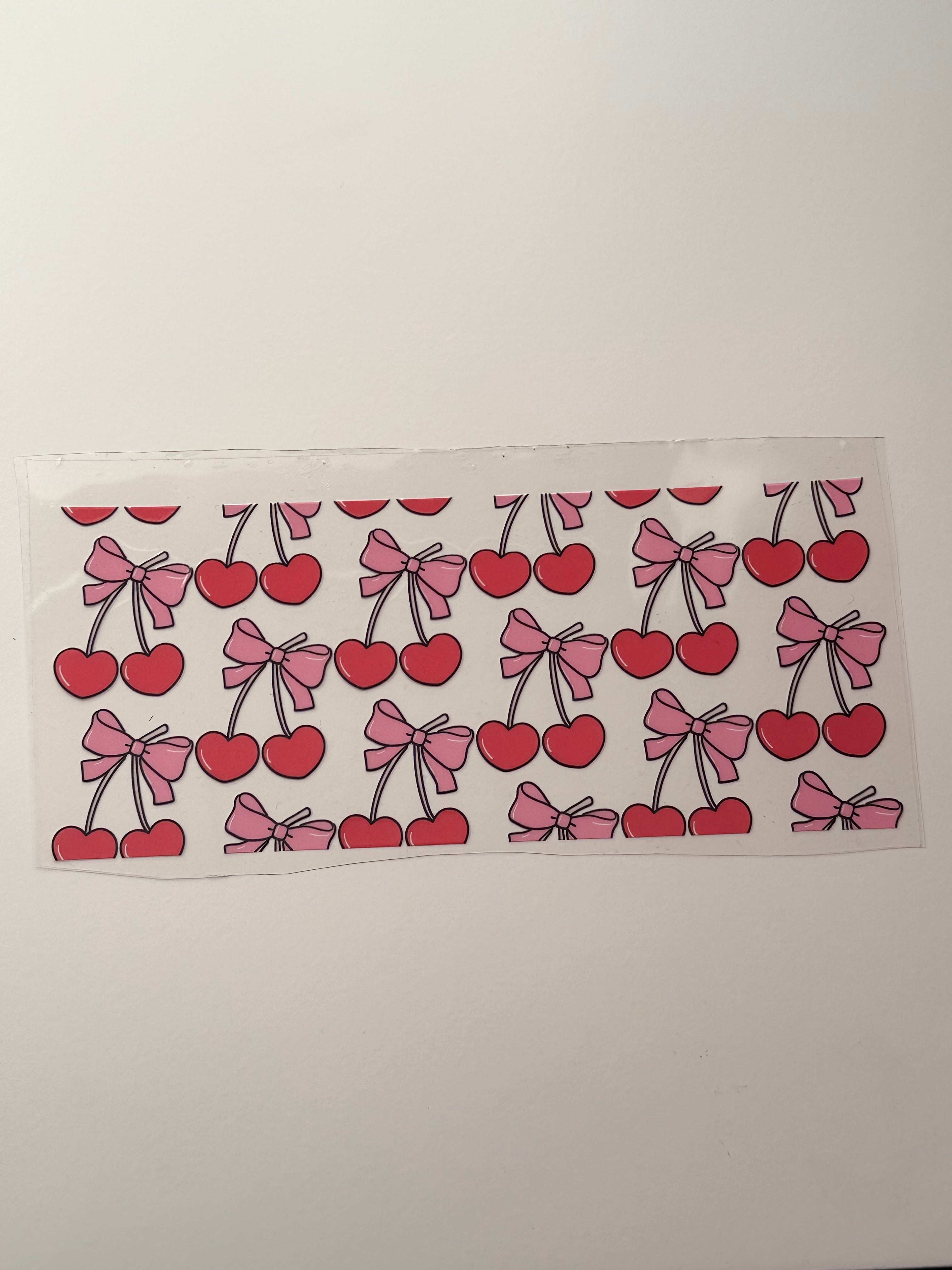 Cherries & Bows Decal