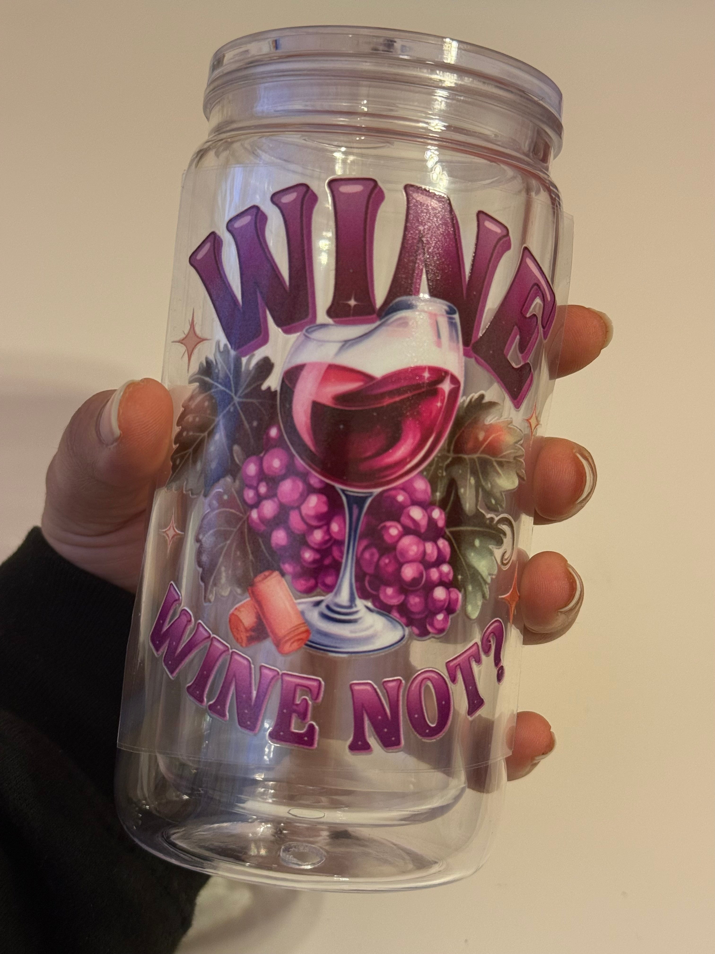 Wine Not? Decal