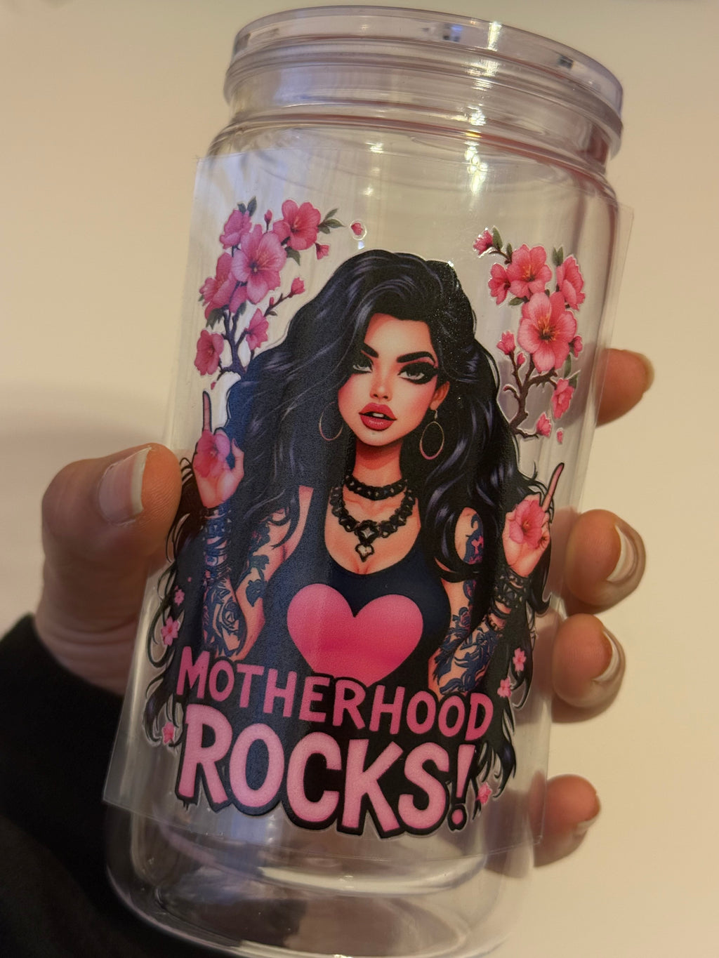 Motherhood Rocks Decal