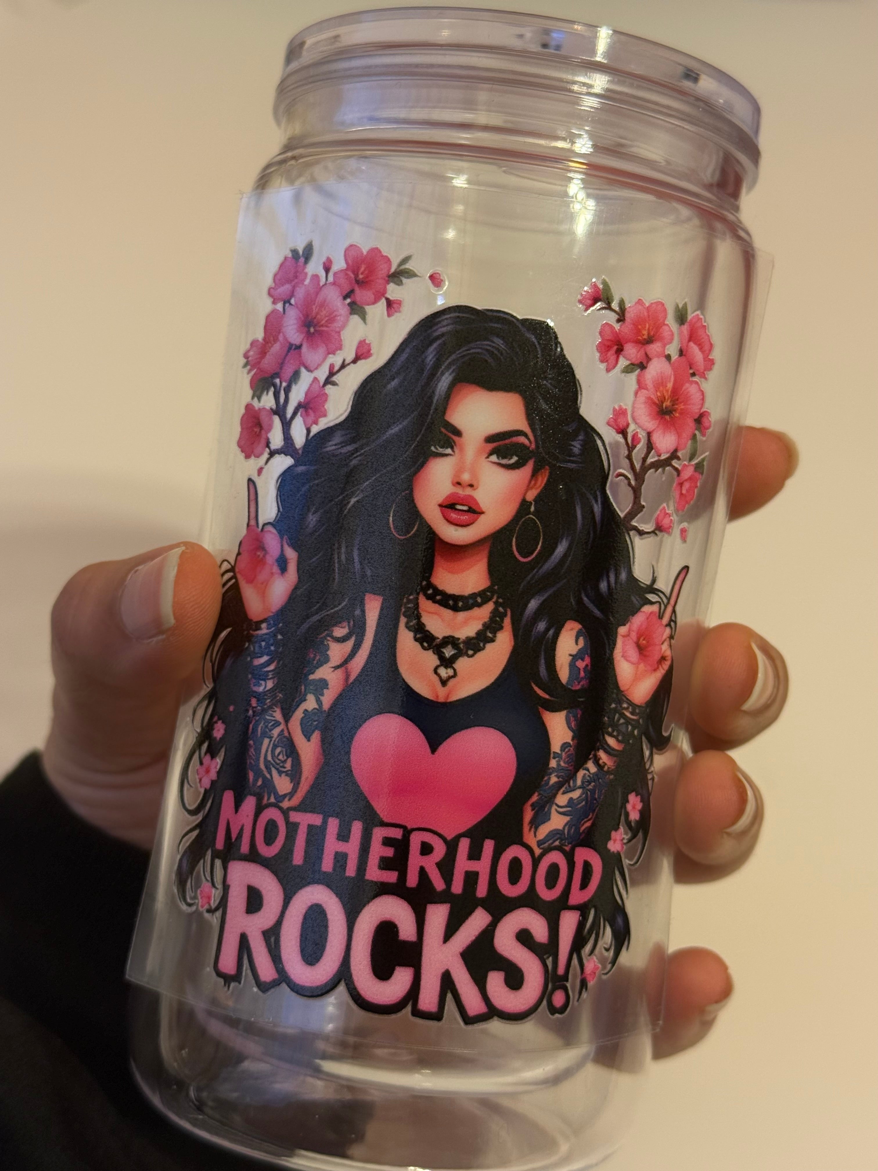 Motherhood Rocks Decal