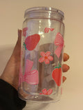 Strawberries & Bows Decal