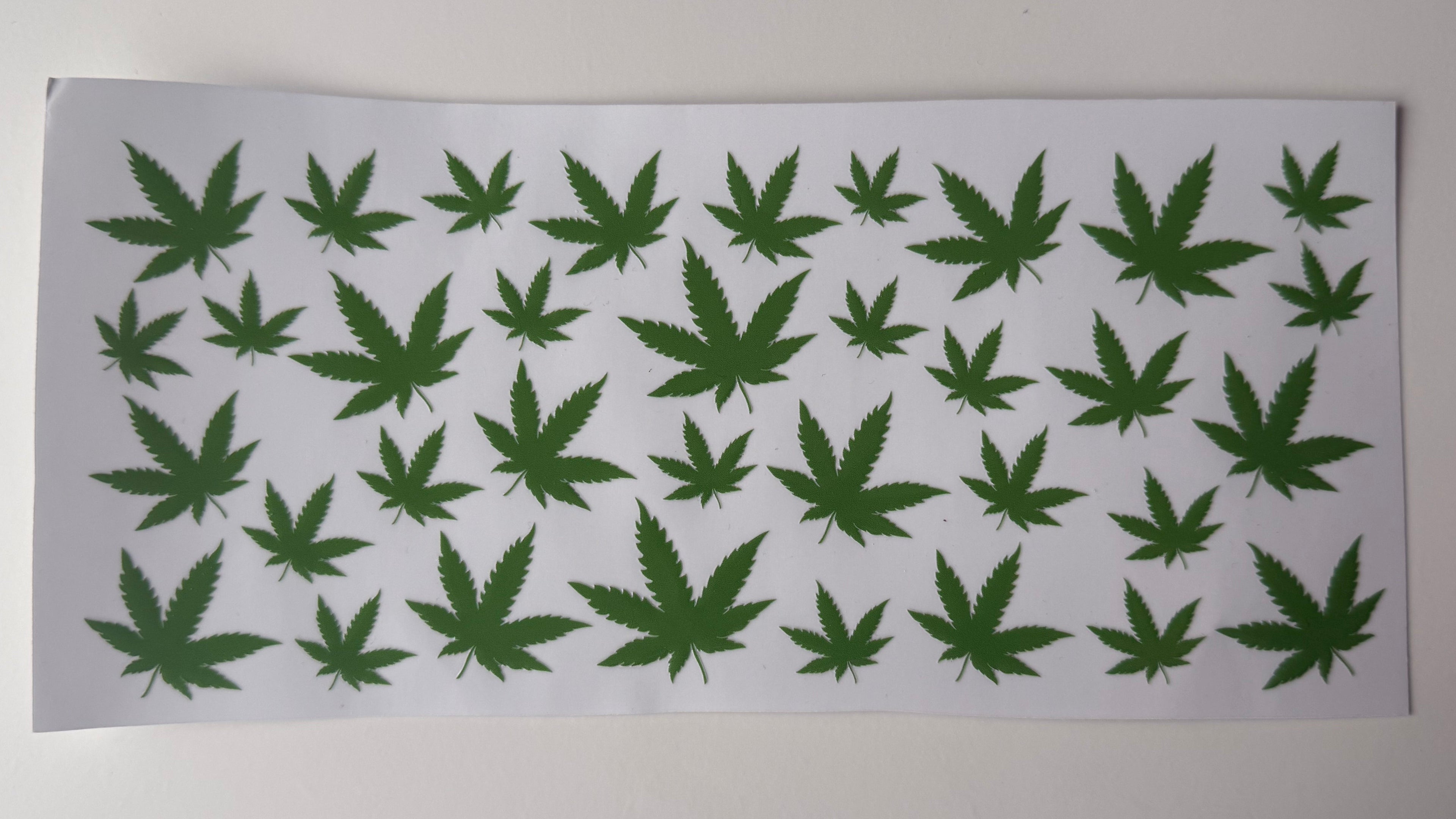 Cannabis Plant Decal