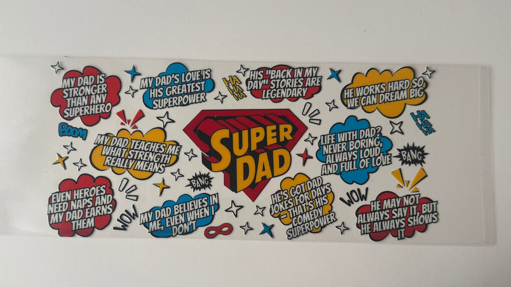 Super Dad Decal