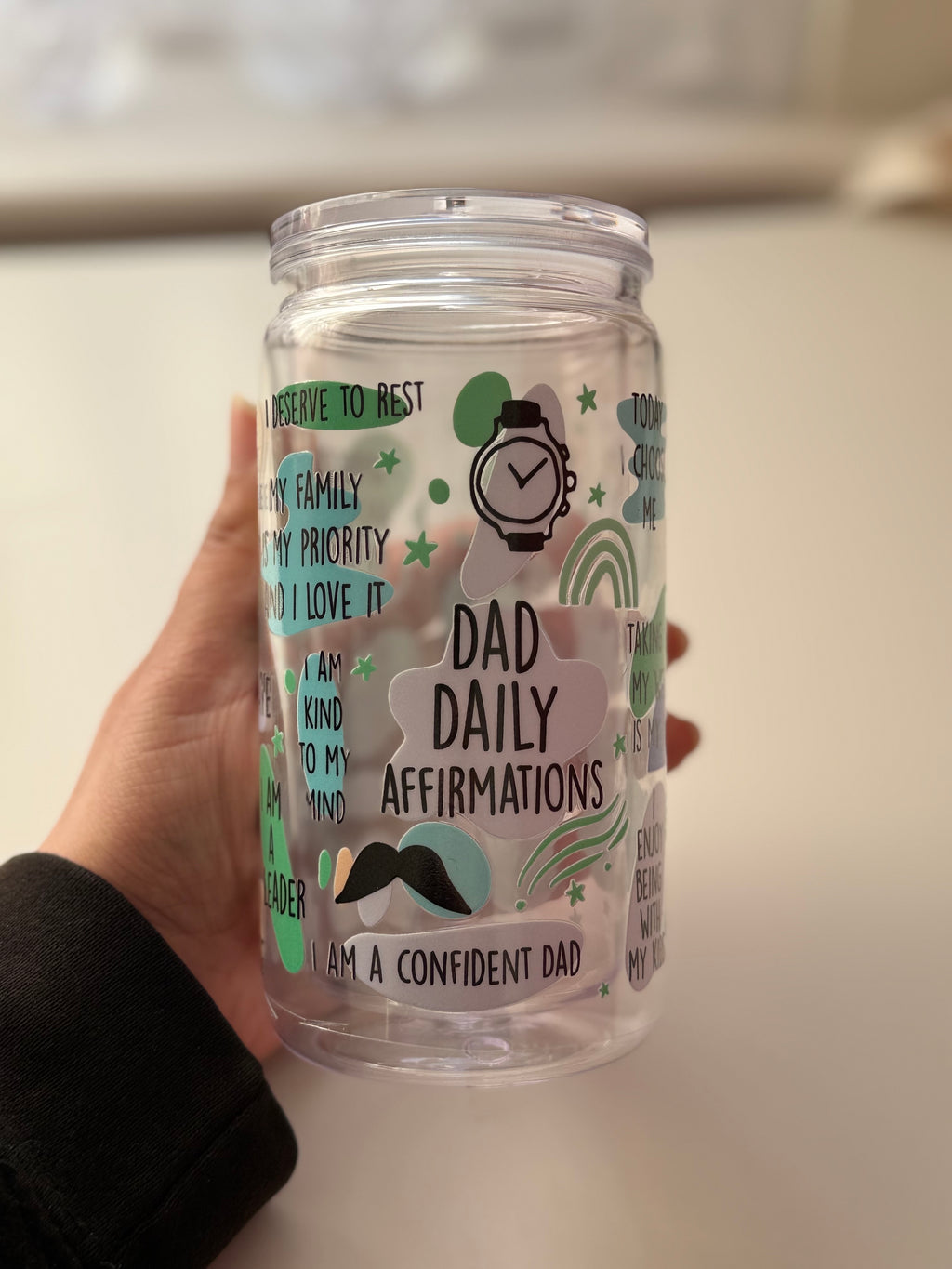 Dad Daily Affirmations Decal