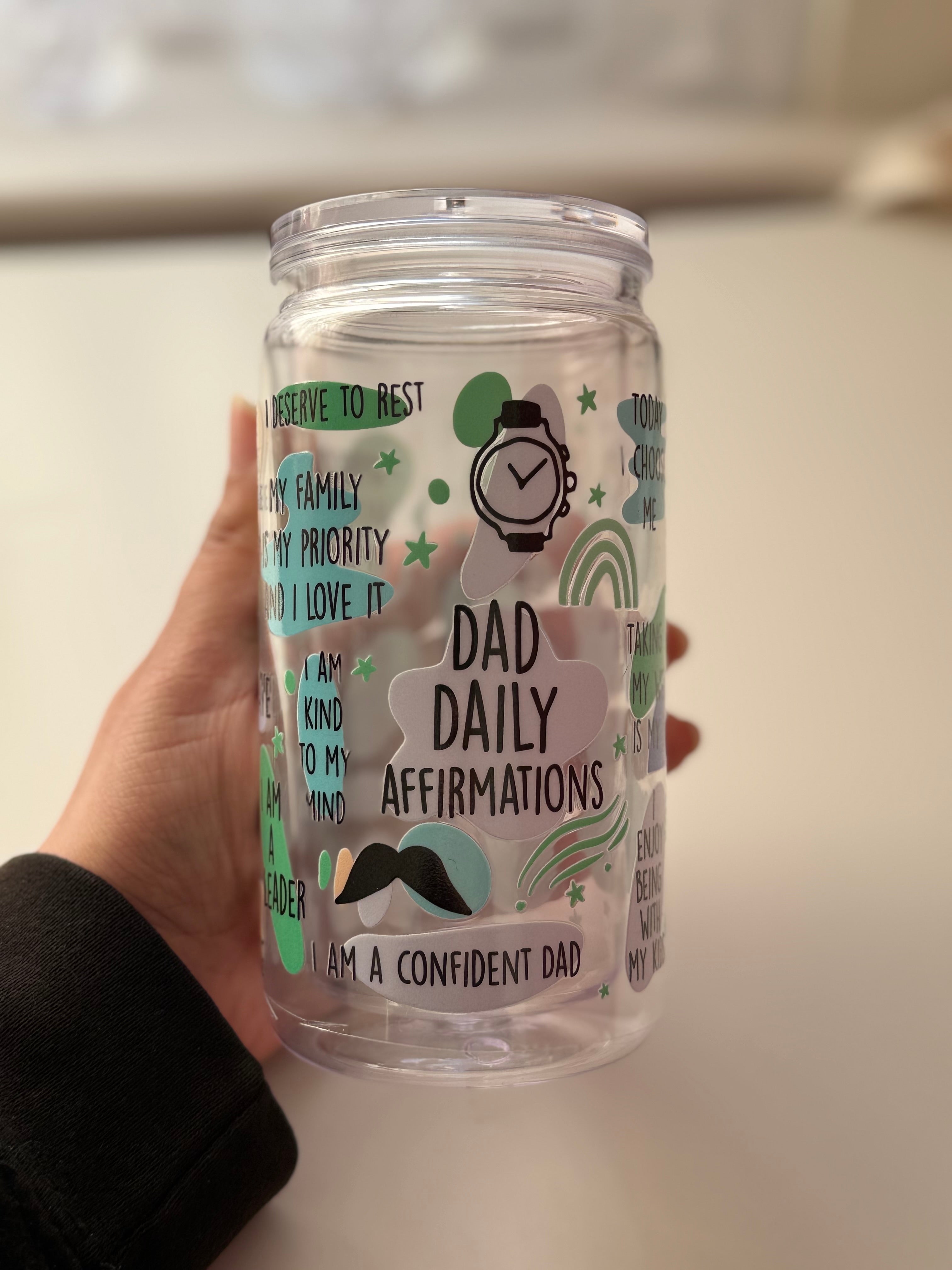 Dad Daily Affirmations Decal