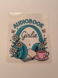 Audiobook Girlie Decal