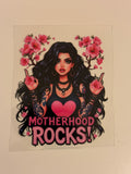 Motherhood Rocks Decal