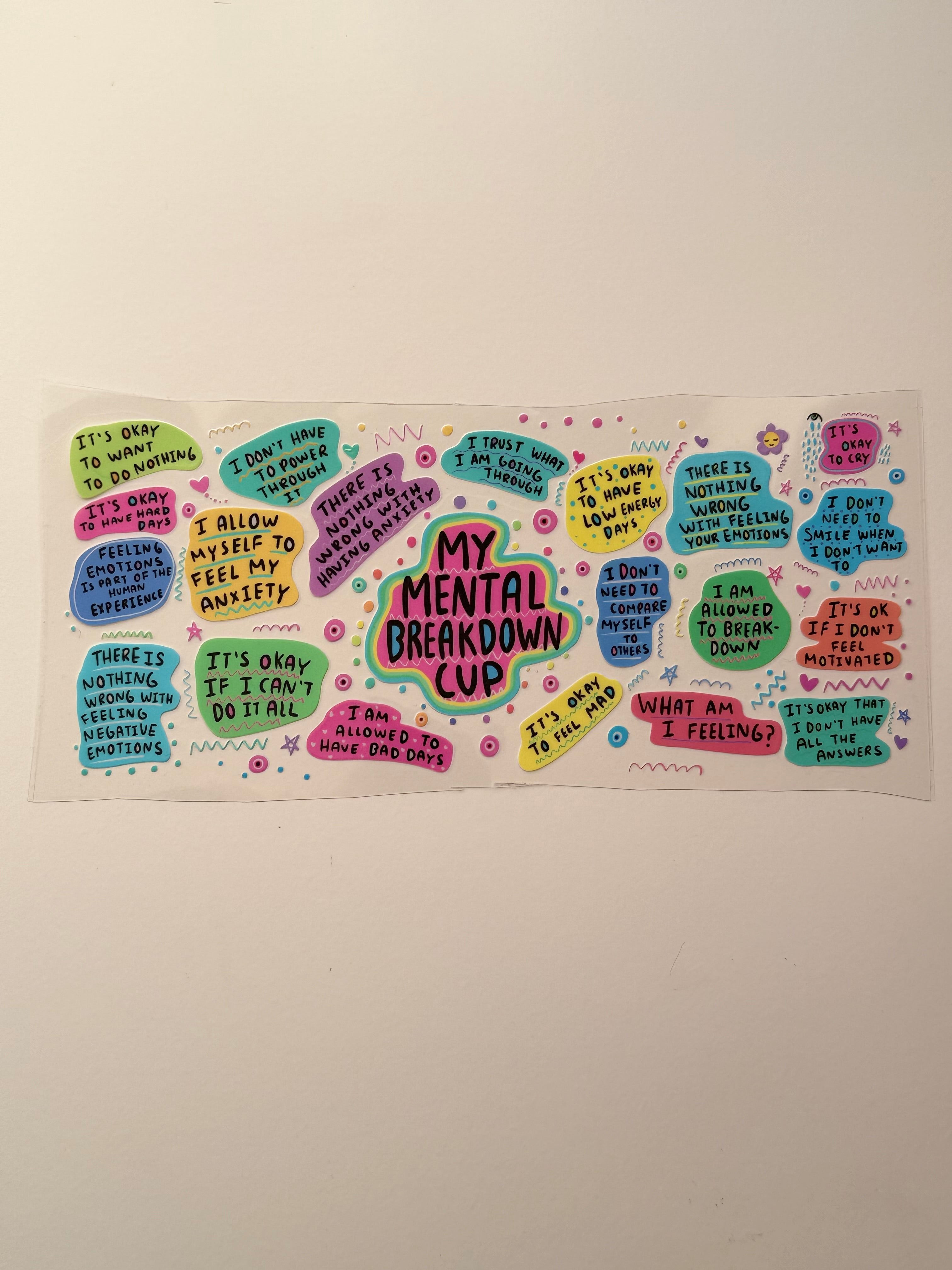 Mental Breakdown Decal