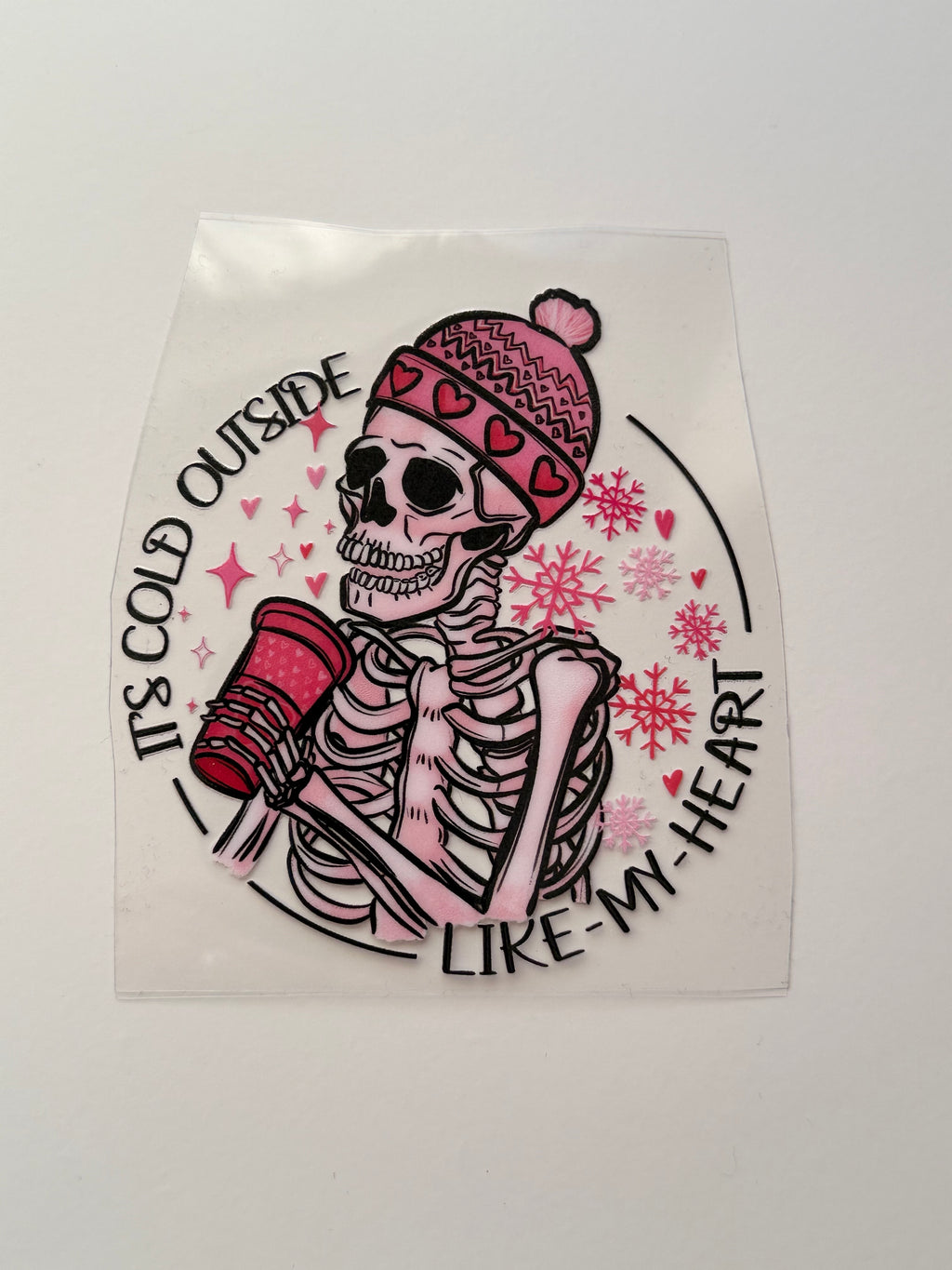 Cold Like My Heart Decal