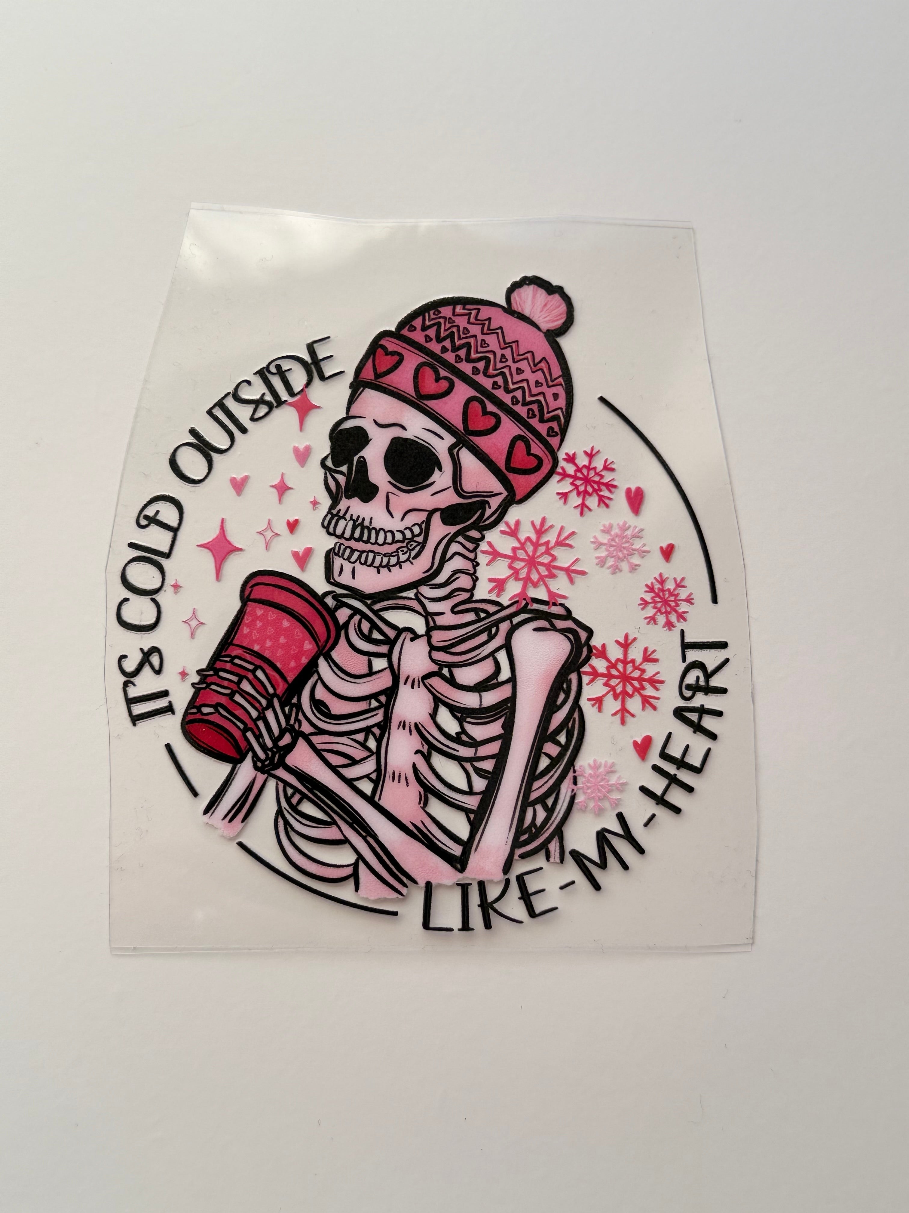 Cold Like My Heart Decal