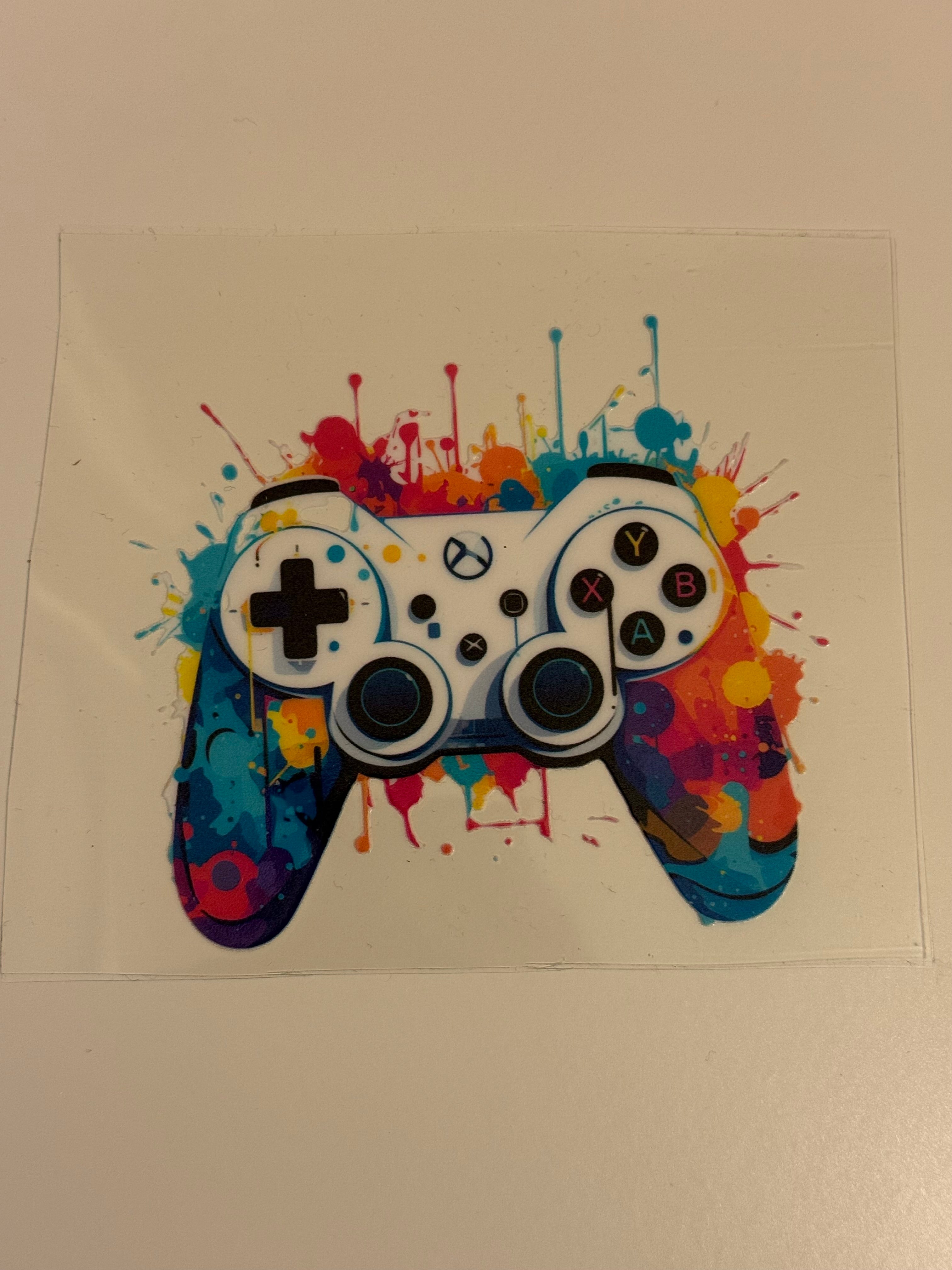 Gamer Paint Decal