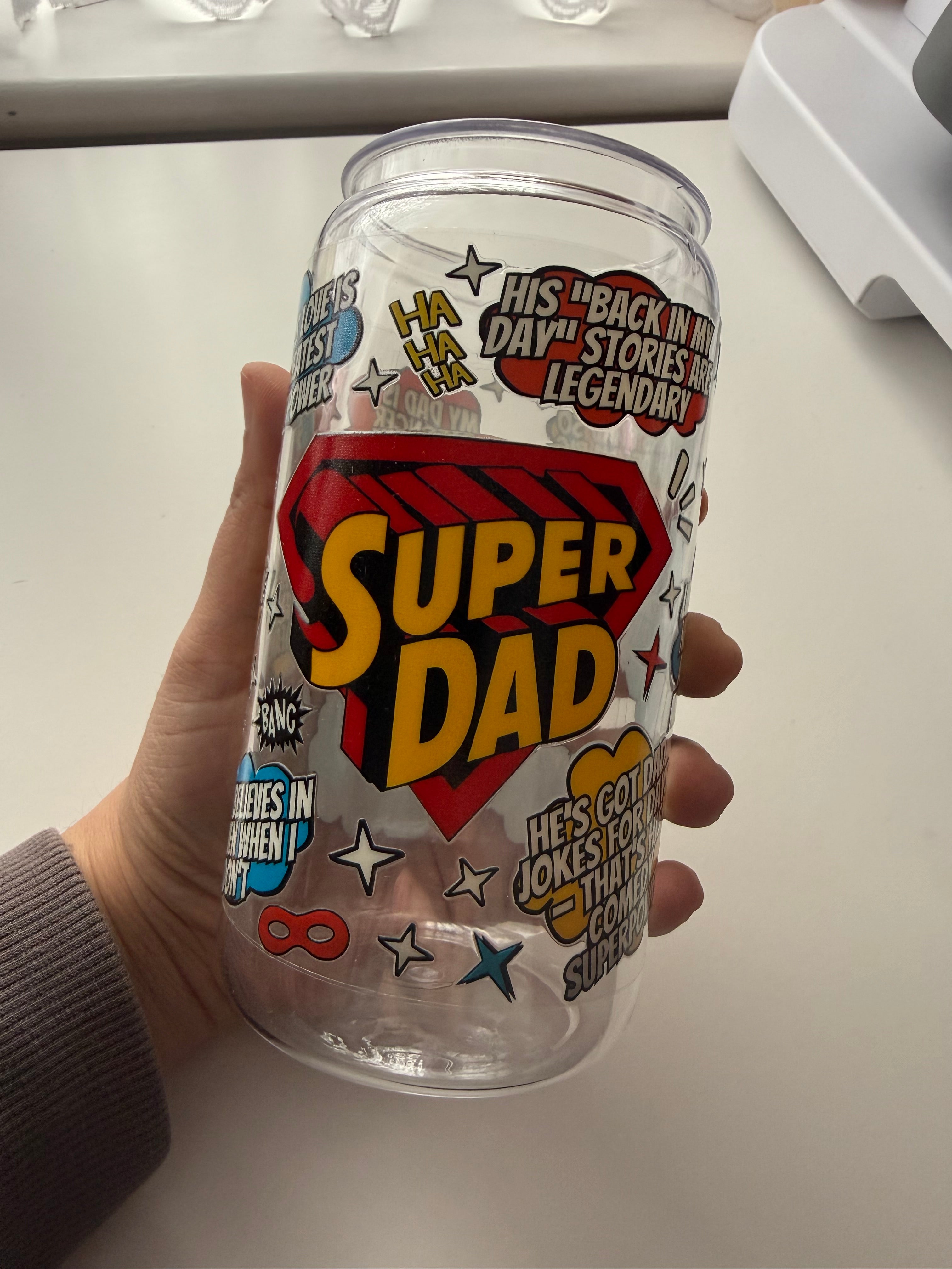 Super Dad Decal