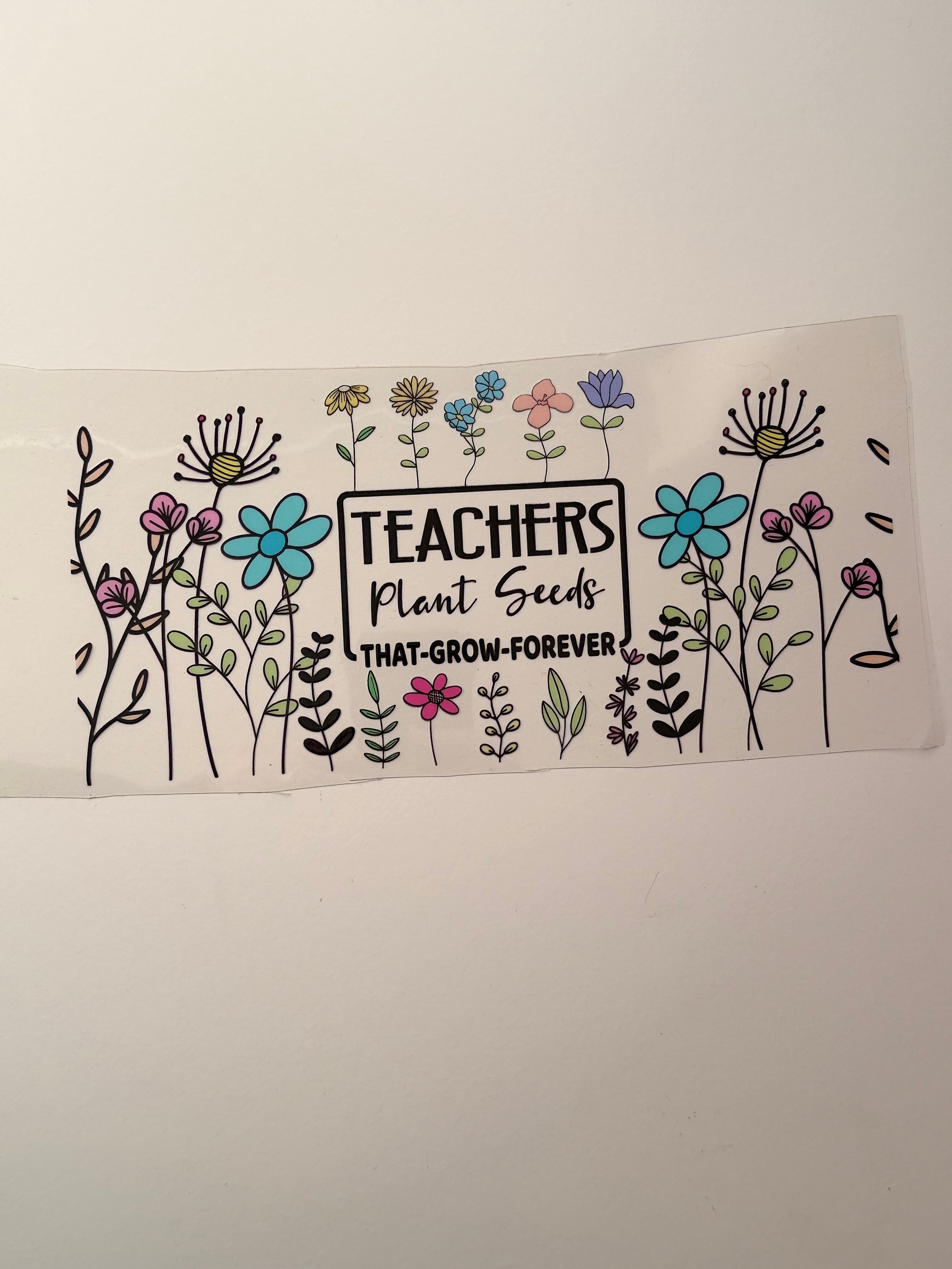 Teacher Decal