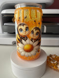 Bumblebee Faux Crystal Acrylic Tumbler