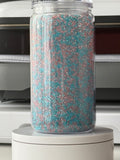 Bubblegum Faux Crystal Tumbler
