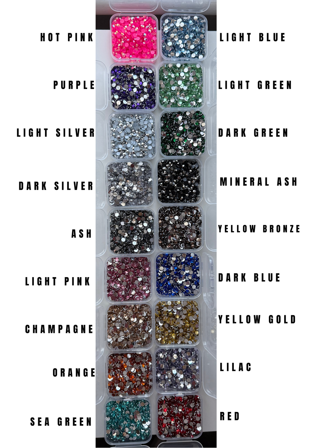 Handmade Rhinestone Lid