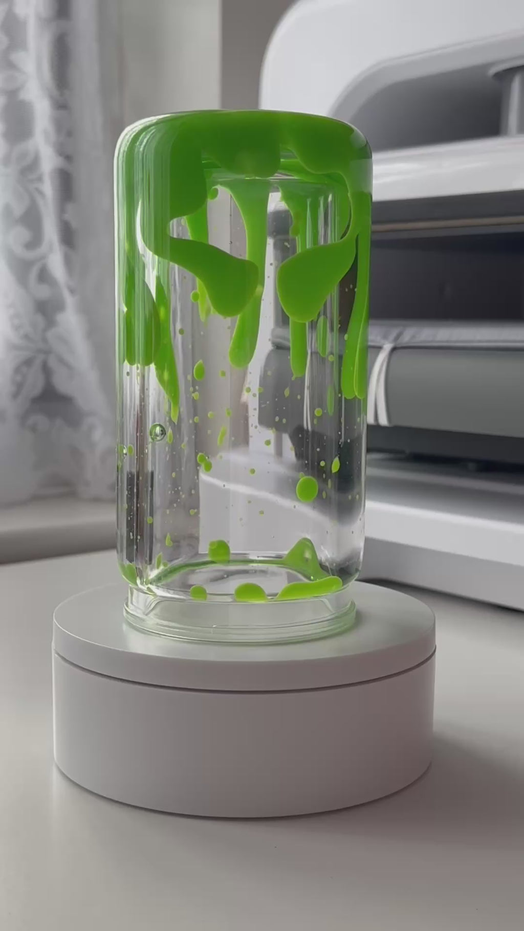 16oz Acrylic Lava Lamp Effect Tumbler