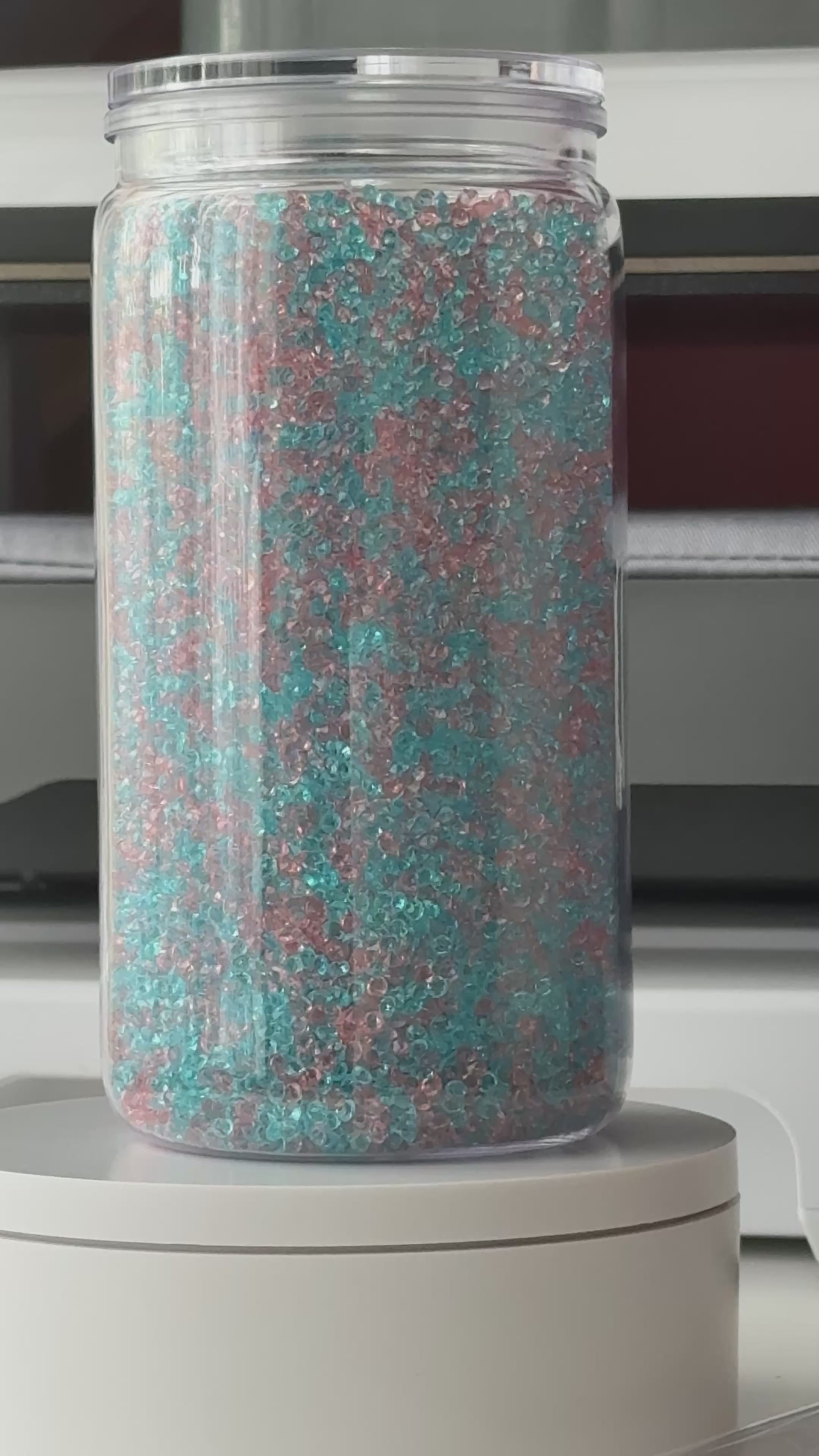 Bubblegum Faux Crystal Tumbler